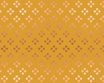 Elixir by Melody Miller for Ruby Star Society -- Fat Quarter of  Pixie in Cactus Metallic