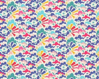 Eden by Sally Kelly for Windham Fabrics - Fat Quarter of 52807-1 Cloud Puff in Cream