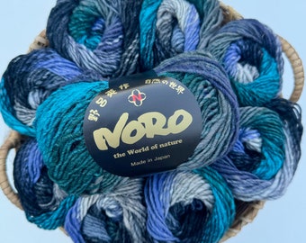 NORO Kureyon -  (463) "Kahoku" - 50g - 100% Wool- 10 Ply Yarn