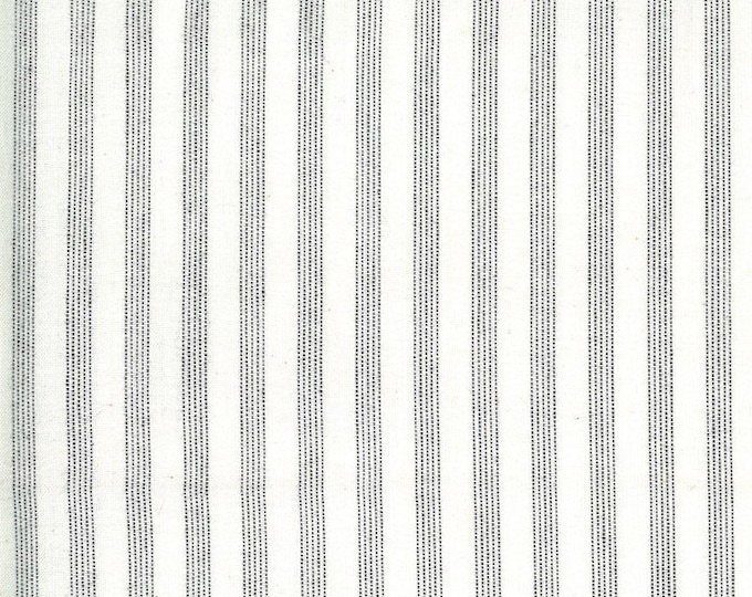 Moda Low Volume Wovens Wide Stripe Ivory by Jen Kingwell -- Fat Quarter