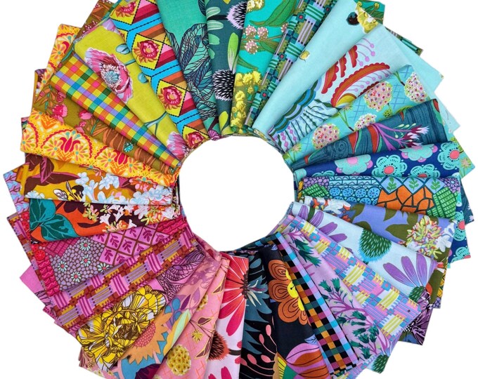 Anna Maria - Rainbow Mixed Quarter Bundle of 30 Prints as Shown