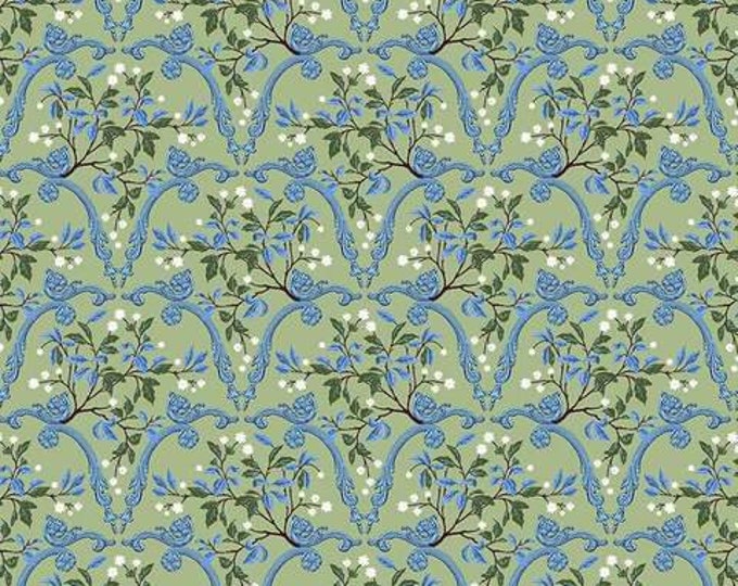 Jardin de la Reine by Odile Bailloeul for Free Spirit Fabrics - Fat quarter of Palace Arcades in Garden