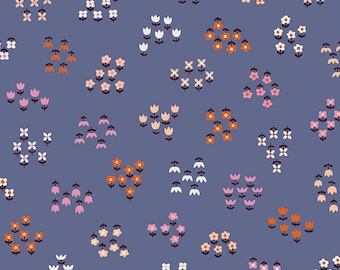 Tarrytown Little Flowers in Periwinkle (RS3021-13) by Ruby Star Society for Moda -- Fat Quarter