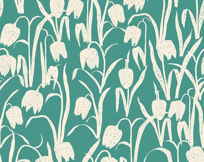 Reimagined Landscapes-- (RS6052 14) Fritillaria in Watercress by Jen Hewett