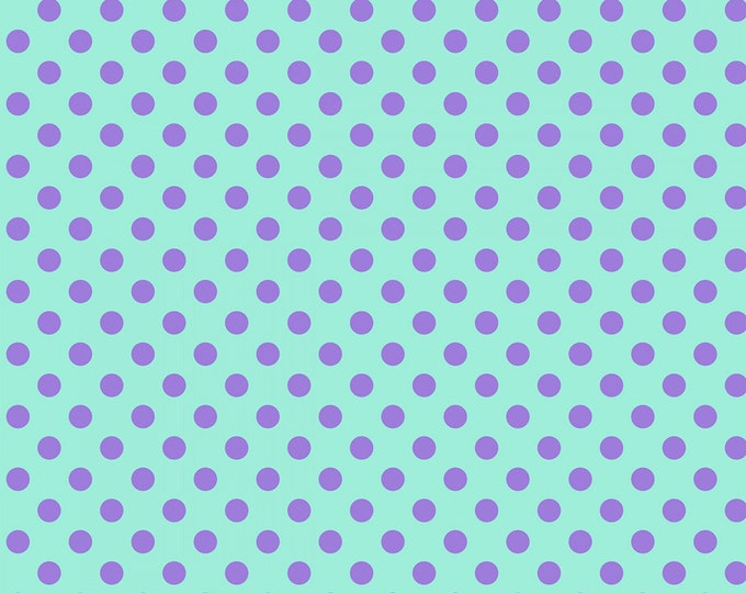 Fat Quarter Pom Poms in Petunia  - Tula Pink's All Stars Fabric for Free Spirit Fabrics