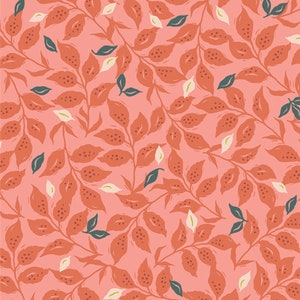 Velvet by Amy Sinibaldi for Art Gallery Studio-  Fat Quarter of Woodcut Sunset