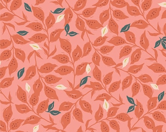 Velvet by Amy Sinibaldi for Art Gallery Studio-  Fat Quarter of Woodcut Sunset