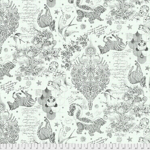 Tula Pink Linework Sketchyer Paper-- Wide Back 108 inches - 25 cm  increment