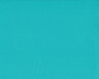 Japanese cotton fat quarter by Kei - Voile in solid aqua