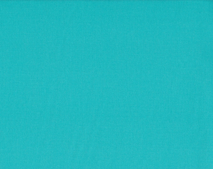 Japanese cotton fat quarter by Kei - Voile in solid aqua