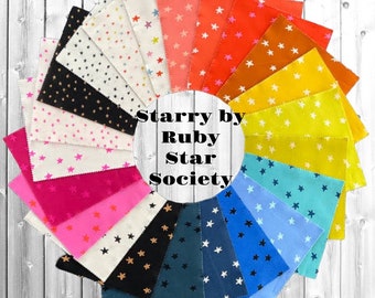 Starry Fat Quarter Bundle 2024 by Alexia Marcelle Abegg for Moda’s Ruby Star Society