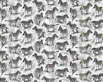 Fat Quarter Read Between the Lines in Paper - Tula Pink's Linework for Free Spirit Fabrics