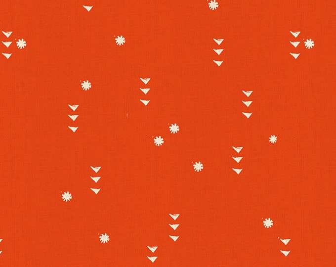 Heirloom Rain in Warm Red (RS4026 17) by Alexia Marcelle Abegg for Ruby Star Society -- Fat Quarter