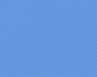 Fat Quarter  - Tula Pink's True Colors Fabric for Free Spirit Fabrics -- Tiny Dots in Bluebell