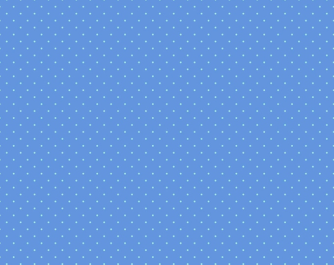 Fat Quarter  - Tula Pink's True Colors Fabric for Free Spirit Fabrics -- Tiny Dots in Bluebell