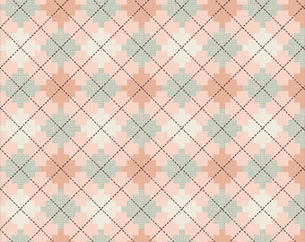 Bookish by Sharon Holland for Art Gallery Fabrics - - Fat Quarter Argyle Jumper
