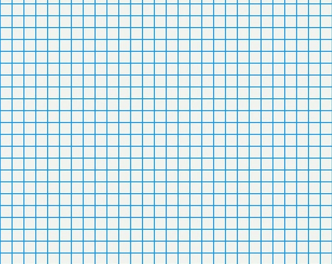 Grid -- Ruby Star Society Fabric, RS3005-16 Grid in Graph Paper by Kimberly Kight -- Fat Quarter