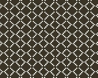 Honey Tiny Tiles in Soft Black (RS4057 18) by Alexia Marcelle Abegg for Ruby Star Society -- Fat Quarter