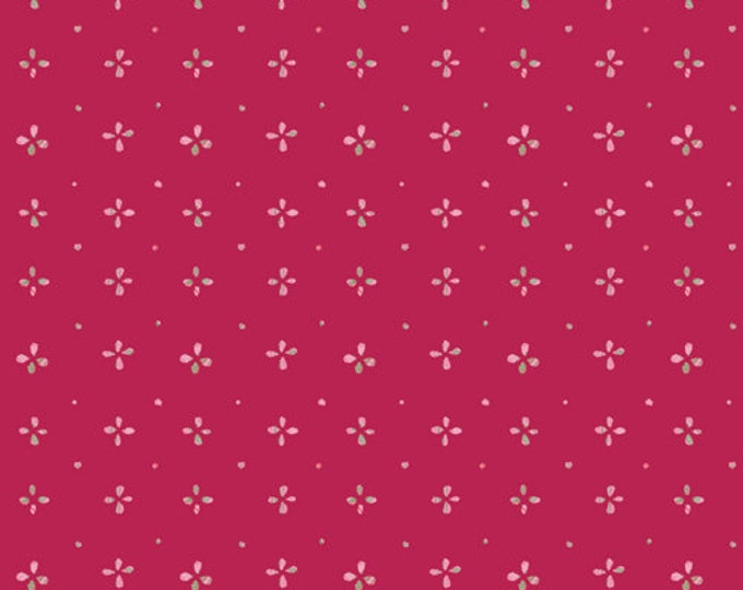 Aquarelle by Katarina Rocella for Art Gallery Fabrics - Watermarks in Cerise