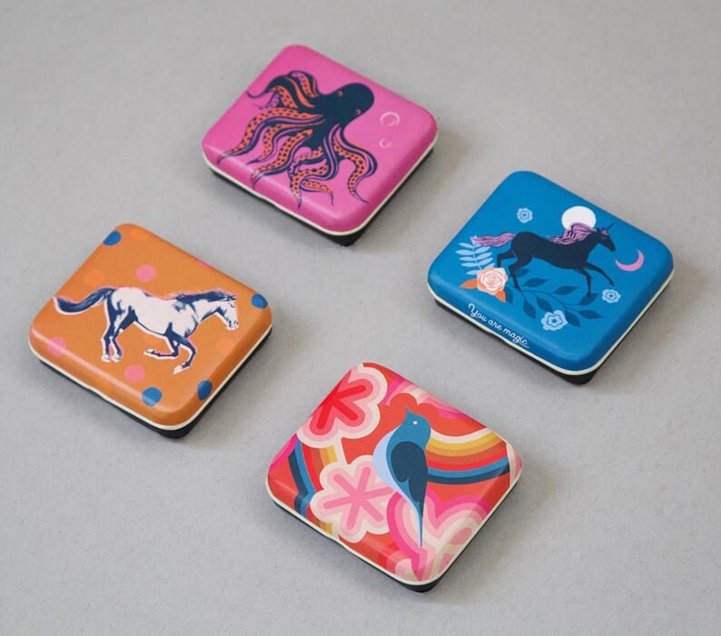 Ruby Star Society Tin Assortment- 4 Different Designs- 3 x 2.5 Each