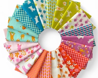 Animal Animal Fat Quarter Bundle by Kimberly Kight for Moda’s Ruby Star Society