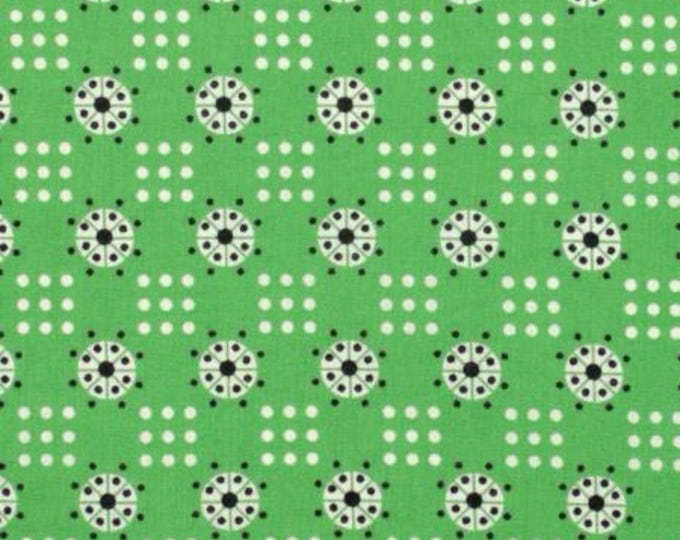 Katie Jump Rope by Denyse Schmidt for Free Spirit Fabrics -  Atomic Dot in Fairway