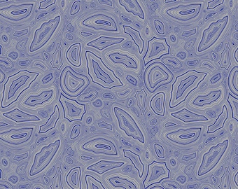 Fat Quarter Mineral in Sapphire - Tula Pink's True Colors for Free Spirit Fabrics