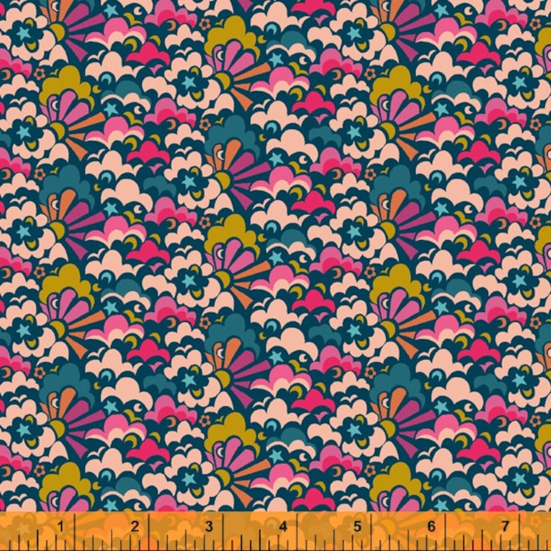 Eden by Sally Kelly for Windham Fabrics Fat Quarter of - Etsy