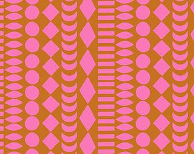 Honey Block Beads in Earth (RS4055 13) by Alexia Marcelle Abegg for Ruby Star Society -- Fat Quarter
