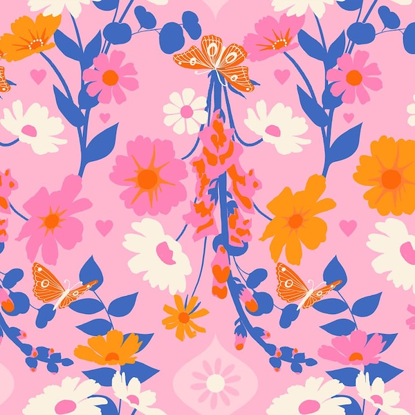 Best Day Ever -- (RS0106 12) Foxgloves in Posy by Melody Miller for Ruby Star Society