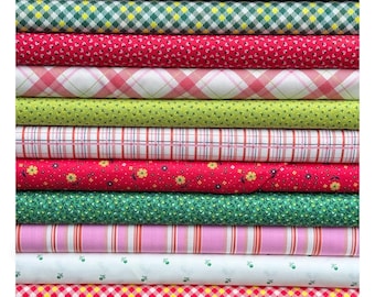Christmas Inspired Fat quarter Bundle of 12 - Denyse Smidt