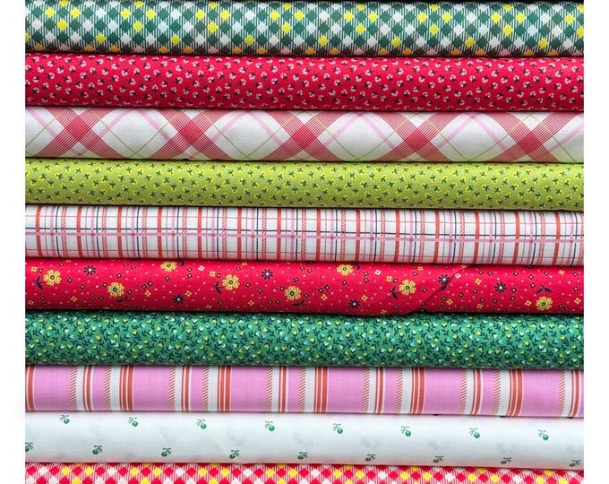 Christmas Inspired Fat quarter Bundle of 12 - Denyse Smidt
