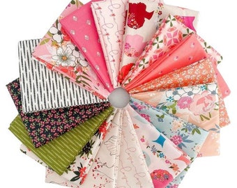 Open Heart by Maureen Cracknell for Art Gallery Studio-  Fat Quarter of 16