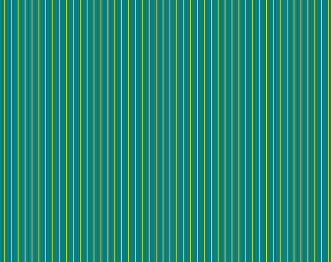 Fat Quarter  - Tula Pink's True Colors Fabric for Free Spirit Fabrics -- Tiny Stripes in Songbird