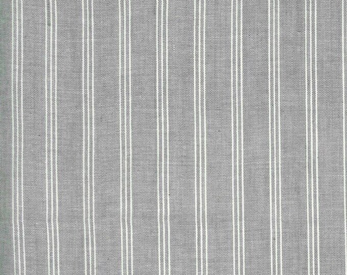 Moda Low Volume Wovens Wide Silver Stripe by Jen Kingwell -- Fat Quarter