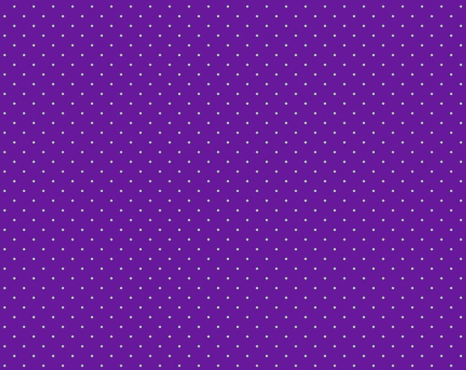 Fat Quarter  - Tula Pink's True Colors Fabric for Free Spirit Fabrics -- Tiny Dots in Opal