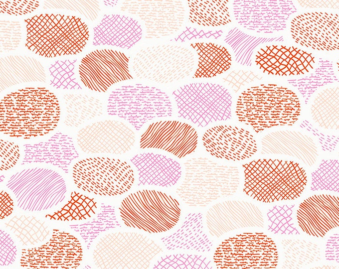 Tarrytown Geometric Ovals in Pecan  (RS3023-11) by Ruby Star Society for Moda -- Fat Quarter