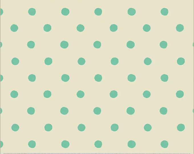 Heather Ross Studio Edit --  50169D-1 Dots in Aqua