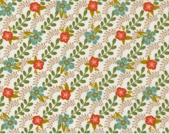 Songbook--  Trellis Climb in Dove (45524 11) by Fancy that Design House for Moda -- Fat Quarter