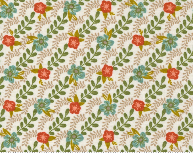 Songbook--  Trellis Climb in Dove (45524 11) by Fancy that Design House for Moda -- Fat Quarter