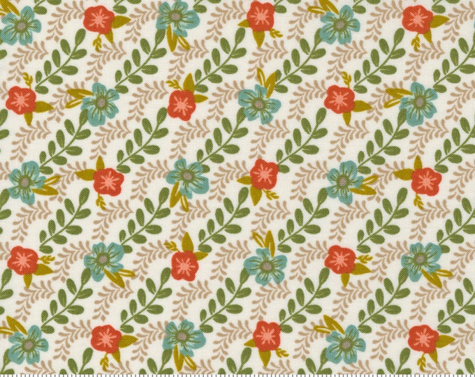 Songbook--  Trellis Climb in Dove (45524 11) by Fancy that Design House for Moda -- Fat Quarter