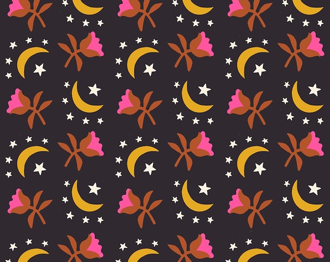 Catnap -- (RS4133 16) Moonflower in Black by Alexia Marcelle Abegg