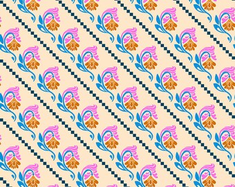 Fluent Fabric by Anna Maria Horner -- Fat Quarter of Tilt in Froth