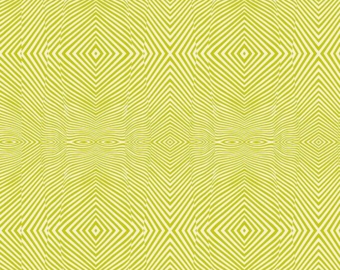 Fat Quarter of Lazy Stripe in Dawn - Tula Pink's Moon Garden for Free Spirit Fabrics