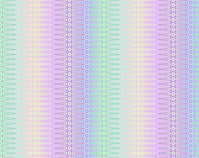 Fat Quarter of Oopsie Daisy in Dusk - Tula Pink's Moon Garden for Free Spirit Fabrics