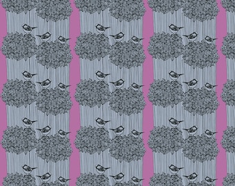 After the Rain by Bookhou for Anna Maria Horner Conservatory Chapter 3 with Free Spirit Fabrics - Fat Quarter of Birdseed in Powder