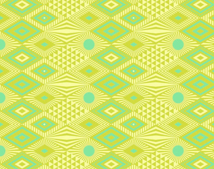 Fat Quarter Lucy in Pineapple -- Tula Pink's Daydreamer for Free Spirit Fabrics