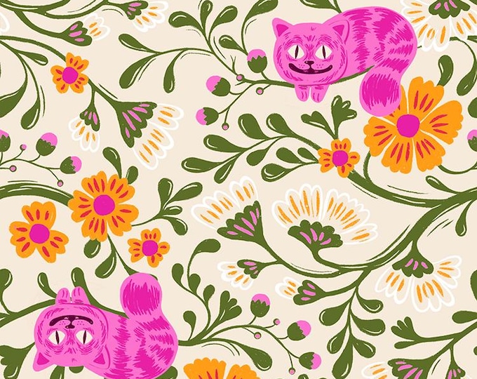 Hello Alice -- (RS2123 11) Cheshire in Shell by Sarah Watts for Ruby Star Society