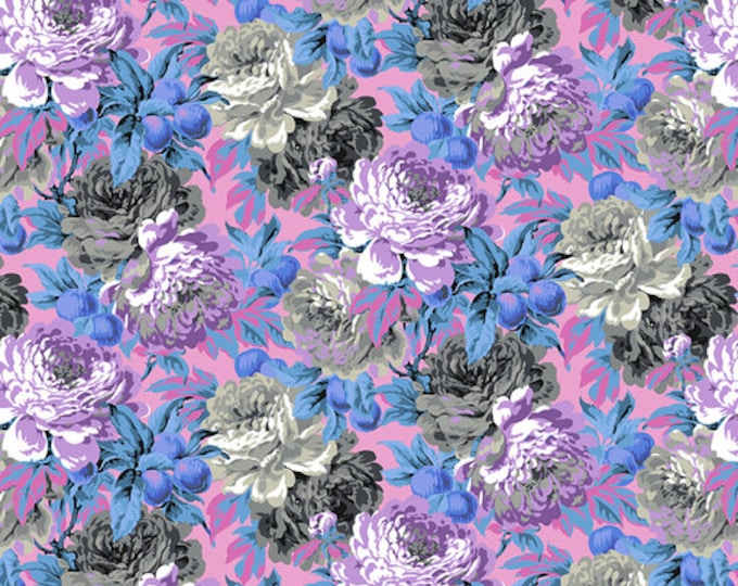 Kaffe Fassett Collective February 2020 -- Fat Quarter of Philip Jacobs Luscious in Grey