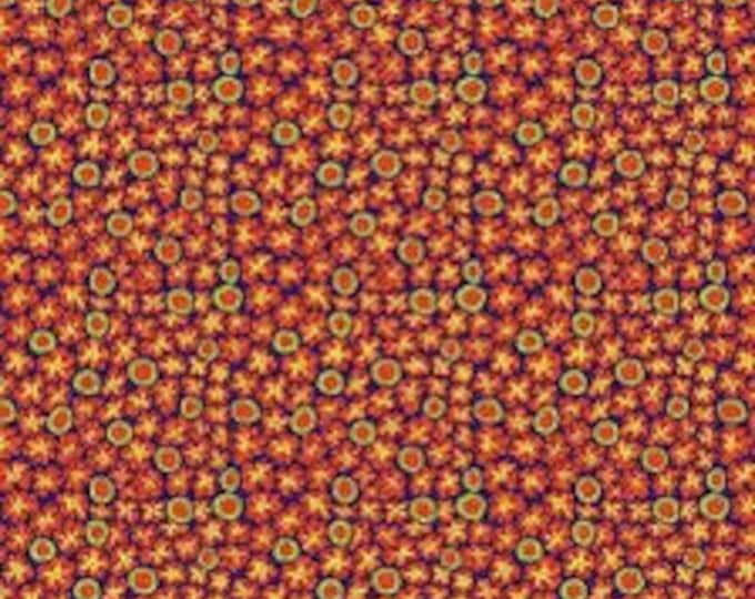 Kaffe Fassett Collective  -- Fat Quarter of Brandon Mably Primulas in Blue